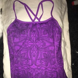 Athleta purple tank